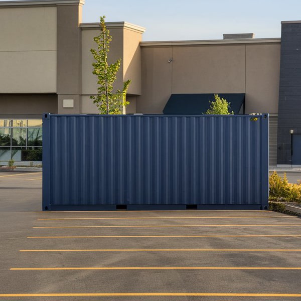 we offer customization options for the interior of our commercial storage containers